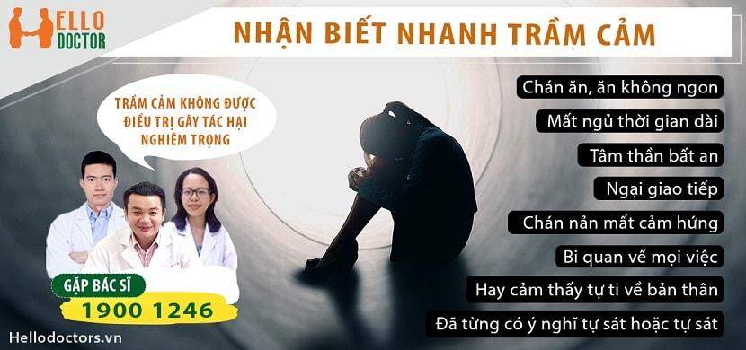 Dấu hiệu và triệu chứng của bệnh trầm cảm Dấu hiệu và triệu chứng của bệnh trầm cảm