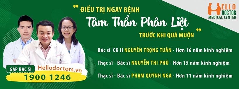 Địa chỉ khám chữa bệnh tâm thần phân liệt